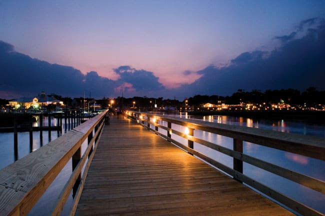 The Marshwalk, Murrells Inlet at Myrtle Beach