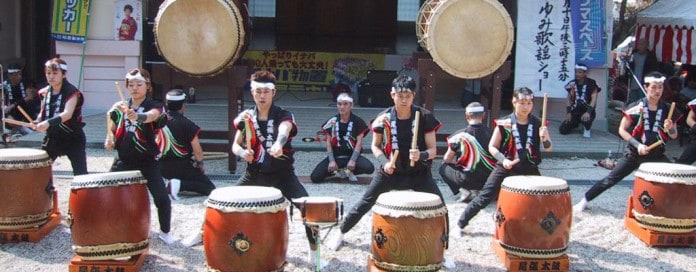 Taiko drumming