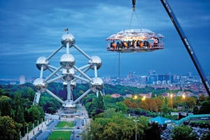 Dinner-in-the-Sky-Brussels England, meeting planning