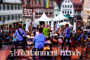 entertainment trends, corporate meeting planning