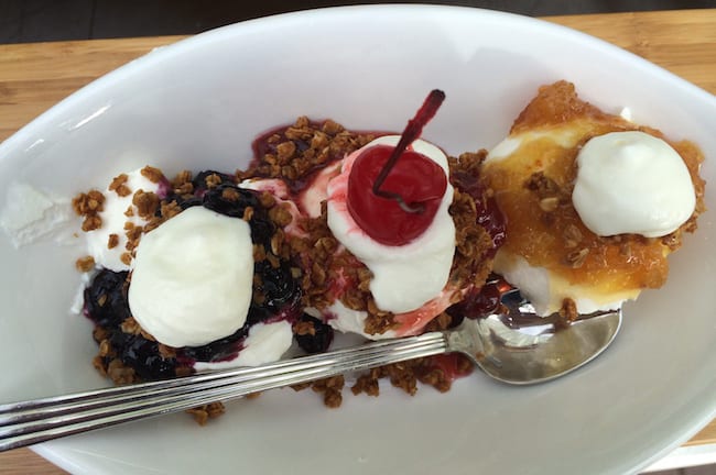 Hilton Orlando's Breakfast Banana Split