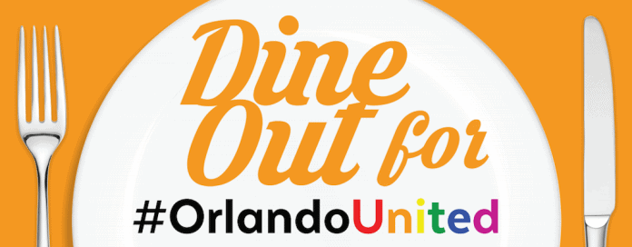Dine-Out-For-Orlando-United Dine Out for Orlando United, Orlando, Visit Florida, Florida Restaurant and Lodging Association, OneOrlando Fund
