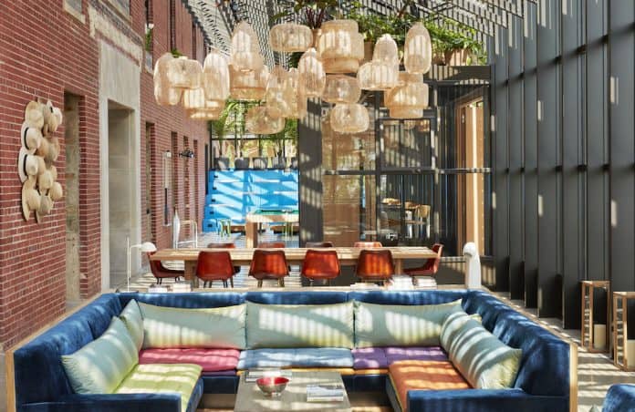Asbury-Hotel Asbury Hotel, Asbury Park, New Jersey, new hotels, communal spaces, trendy hotels