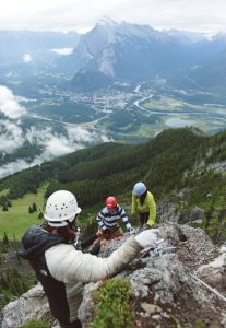 Via_Ferrata_Mount_Norquay_Jake_Dyson Meetings in Alberta