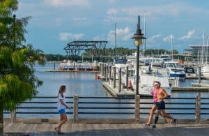 Wilmington-Riverwalk Wilmington, North Carolina, Riverwalk, Wilmington Convention Center,