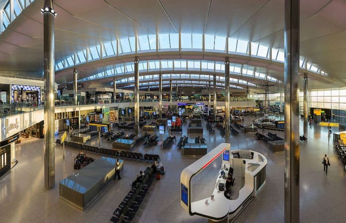 Heathrow Airport, airports, London, FlyFit, airport fitness studios, wellness, fitness