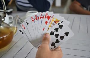 playing cards, play, Flip the Script, Dianne Devitt