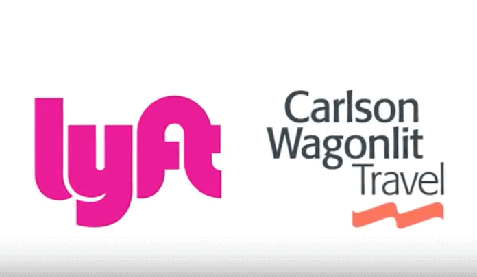 Carlson-Lyft Carlson Wagonlit Travel, Lyft, partnerships, ridesharing, transportation