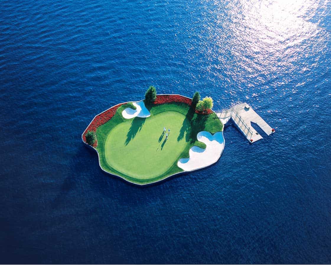 It’s All Movable Greens & Margarita Bikes at Coeur d’Alene Golf & Spa Resort