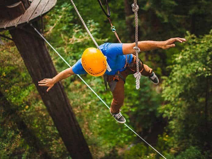 san jose zip lining silicon valley life