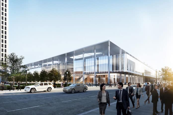 kentucky-convention-center Kentucky International Convention Center, Kentucky, Louisville, Omni Louisville Hotel, HOK