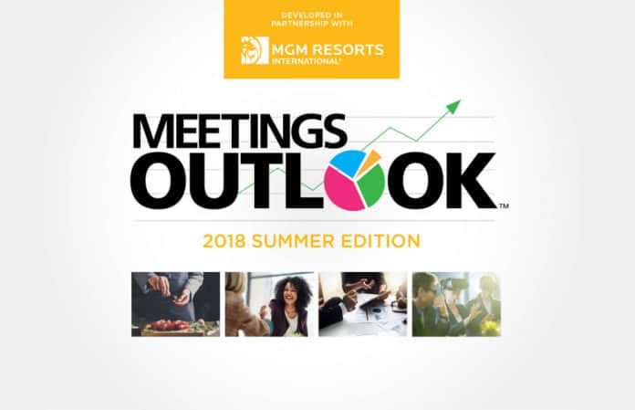 meetings-outlook-2018 Meetings Outlook, Meeting Professionals International, MPI, meetings report, industry news, meetings industry