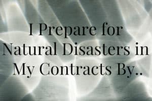 natural-disasters-know What I Know, meeting tips, natural disasters, meeting contracts