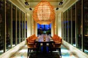 Private dining at The Ritz-Carlton Golf Glub Grand Cayman