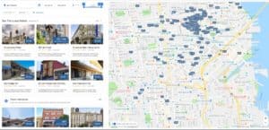 Google hotel search