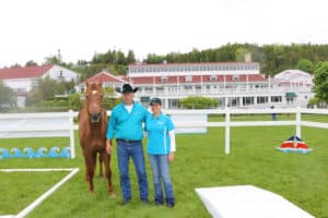 Equine Training on Mission Point Lawn III Mackinac Island