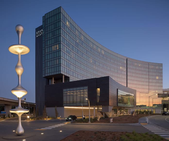 Grand Hyatt SFO one of airport hotels with meeting space