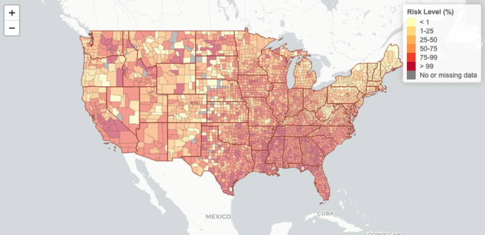 COVID risk assessment tool