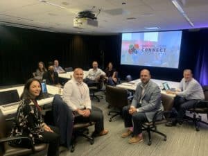 IACC's multi-location meeting simultaneously connected 3 live pods and 1 virtual pod.