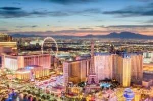 las-vegas-nevada-usa-skyline-over-the-strip-CF4F9SN Las Vegas