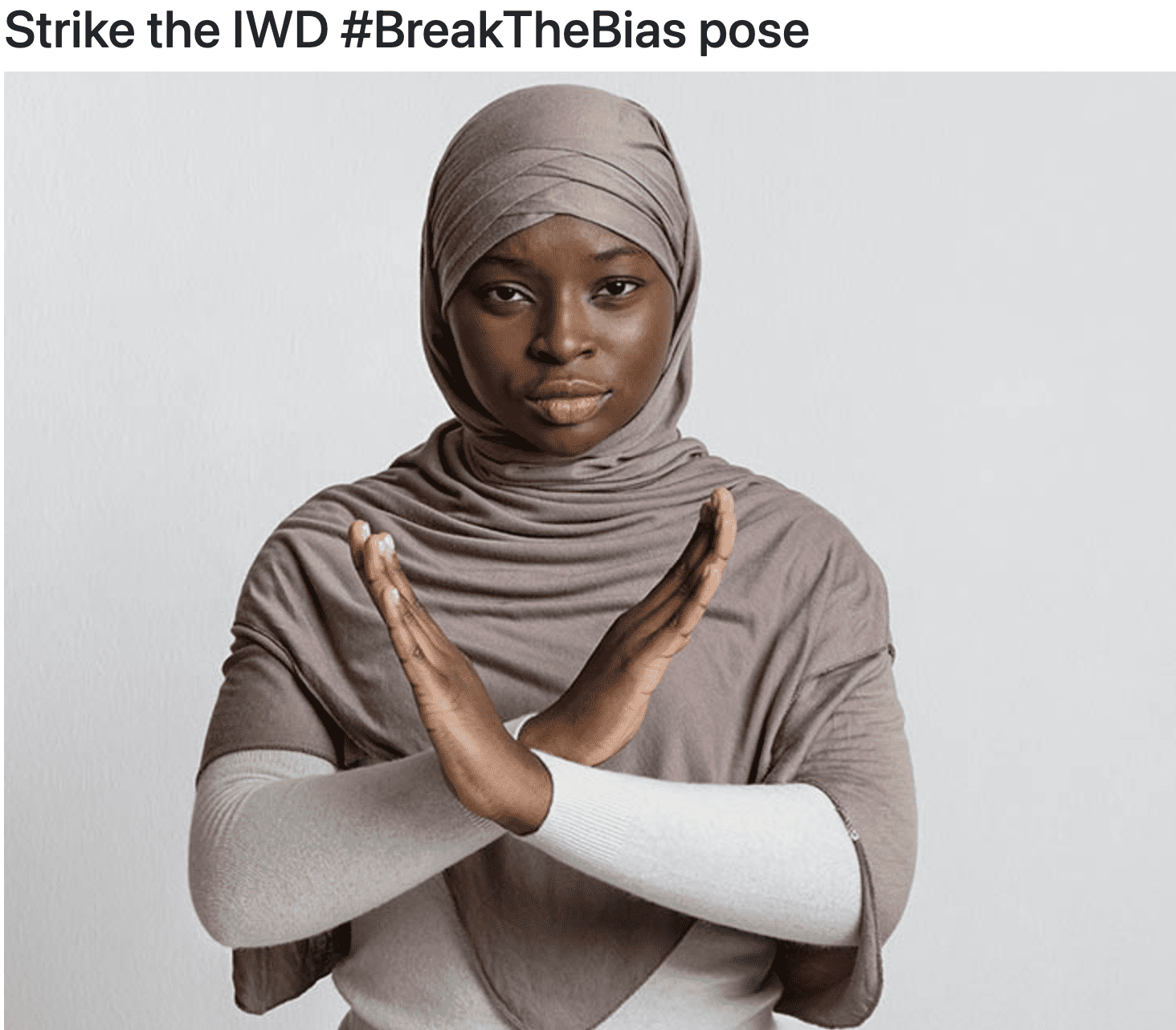 #BreakTheBias