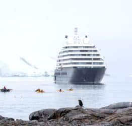 Incentive groups can do full-ship charters of the ultra-luxe, 228-passenger Scenic Eclipse