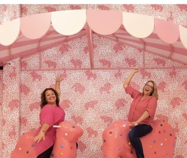 Nicole and Liz jpg The Community Factory co-founders believe