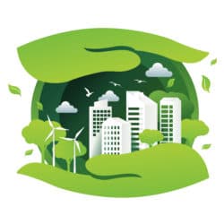 Sustainability Illustration Relais & Châteaux announced an ambitious sustainability action plan.