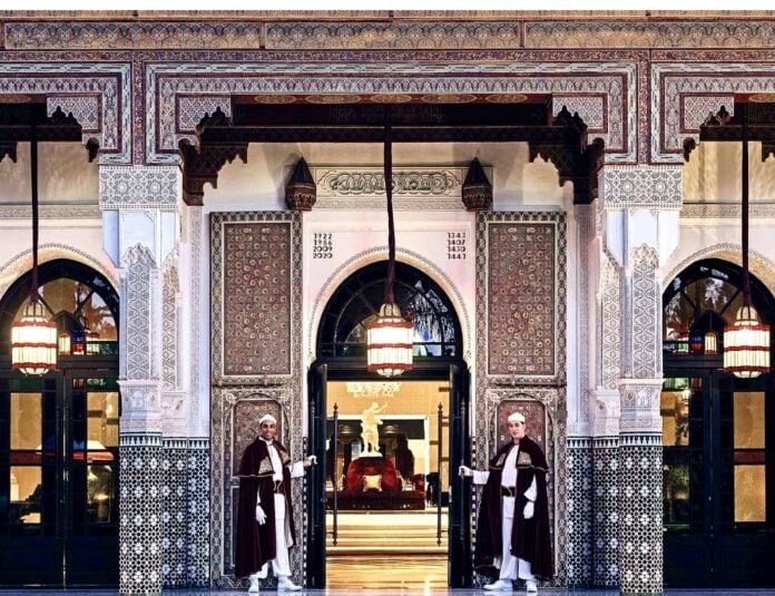 Luxury hotels in Marrakech, Morocco did not sustain earthquake damage.