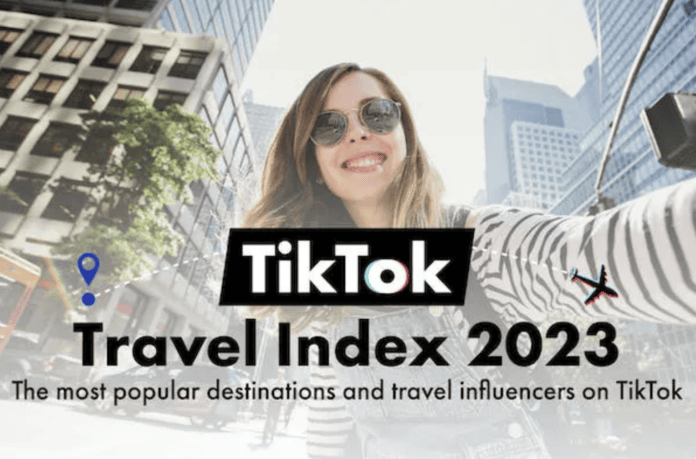tiktok travel index 2023 tiktok travel index 2023