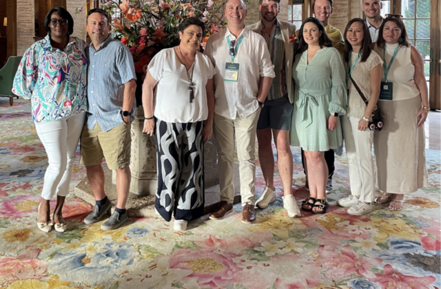 A group of international incentive travel buyers met at the Breakers in Palm Beach to discuss the state of international incentives at a gathering sponsored by the IRF and the Palm Beaches.