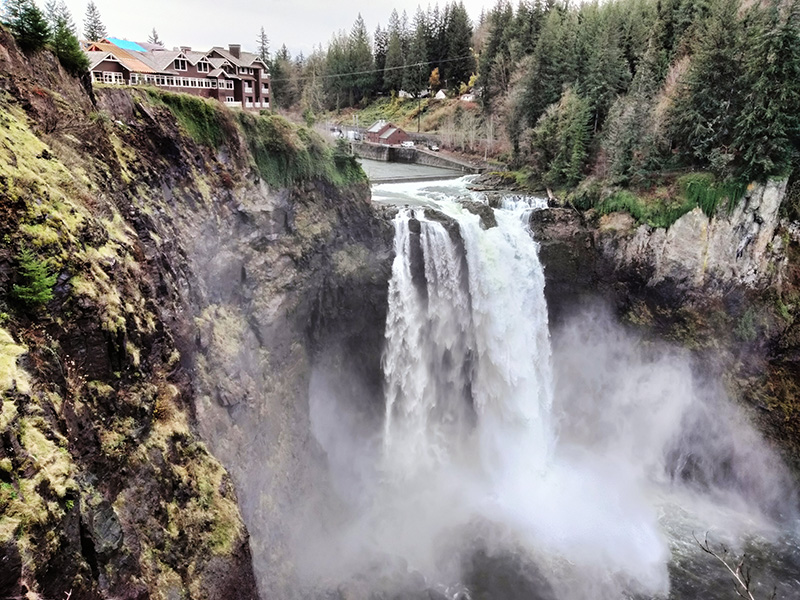 Salish Lodge & Spa, real life location for the Great Northern Hotel in David Lynch's Twin Peaks (photo credit: Steve Grasso)