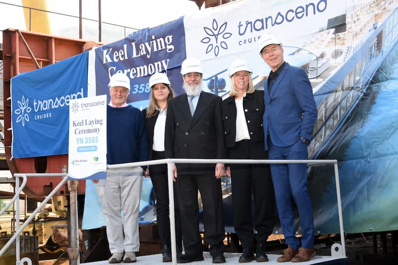 Transcend Cruises Hits Milestone for First Group Charter Vessel