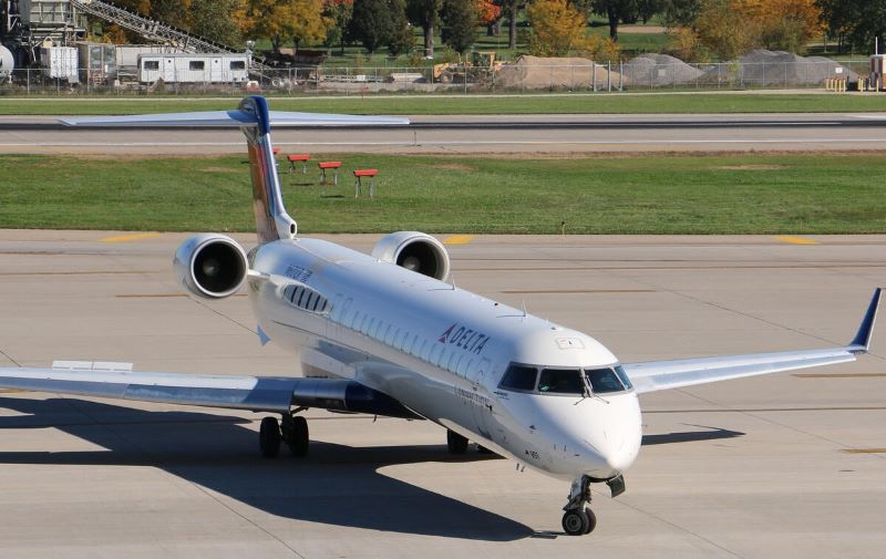 Delta Plane Flips on Landing in Toronto