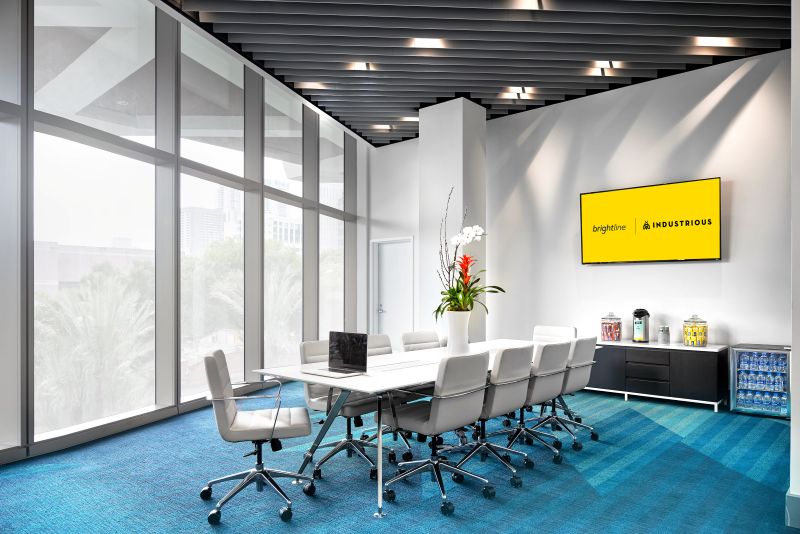Brightline Miami station conference room.