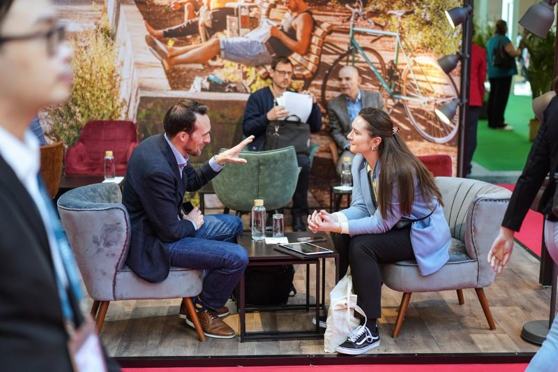 Show floor, IMEX Frankfurt.