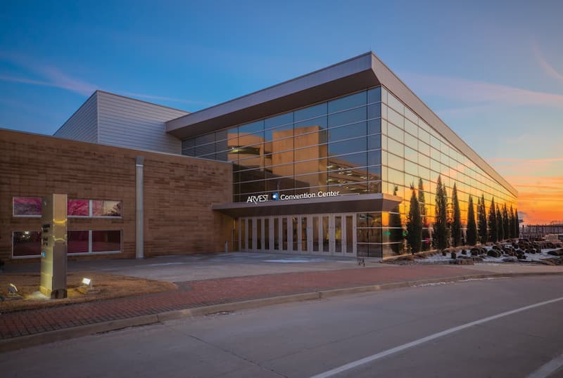 Arvest Convention Center, Tulsa Ballroom (Photo: Visit Tulsa).