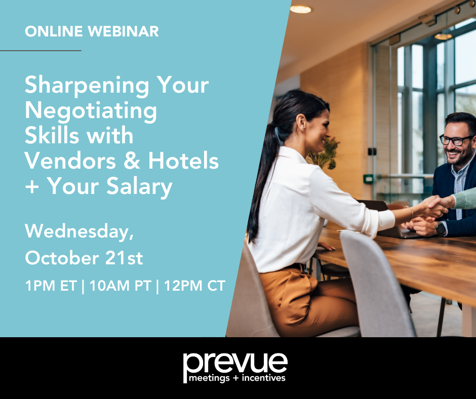 Sharpening Your Negotiating Skills with Vendors & Hotels + Your Salary