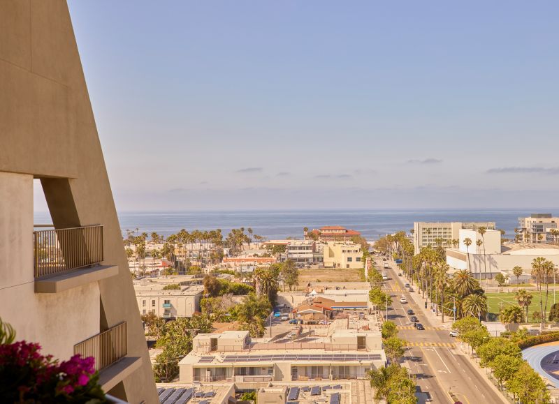 View of the Pacific from the Hyatt Centric Delfina.