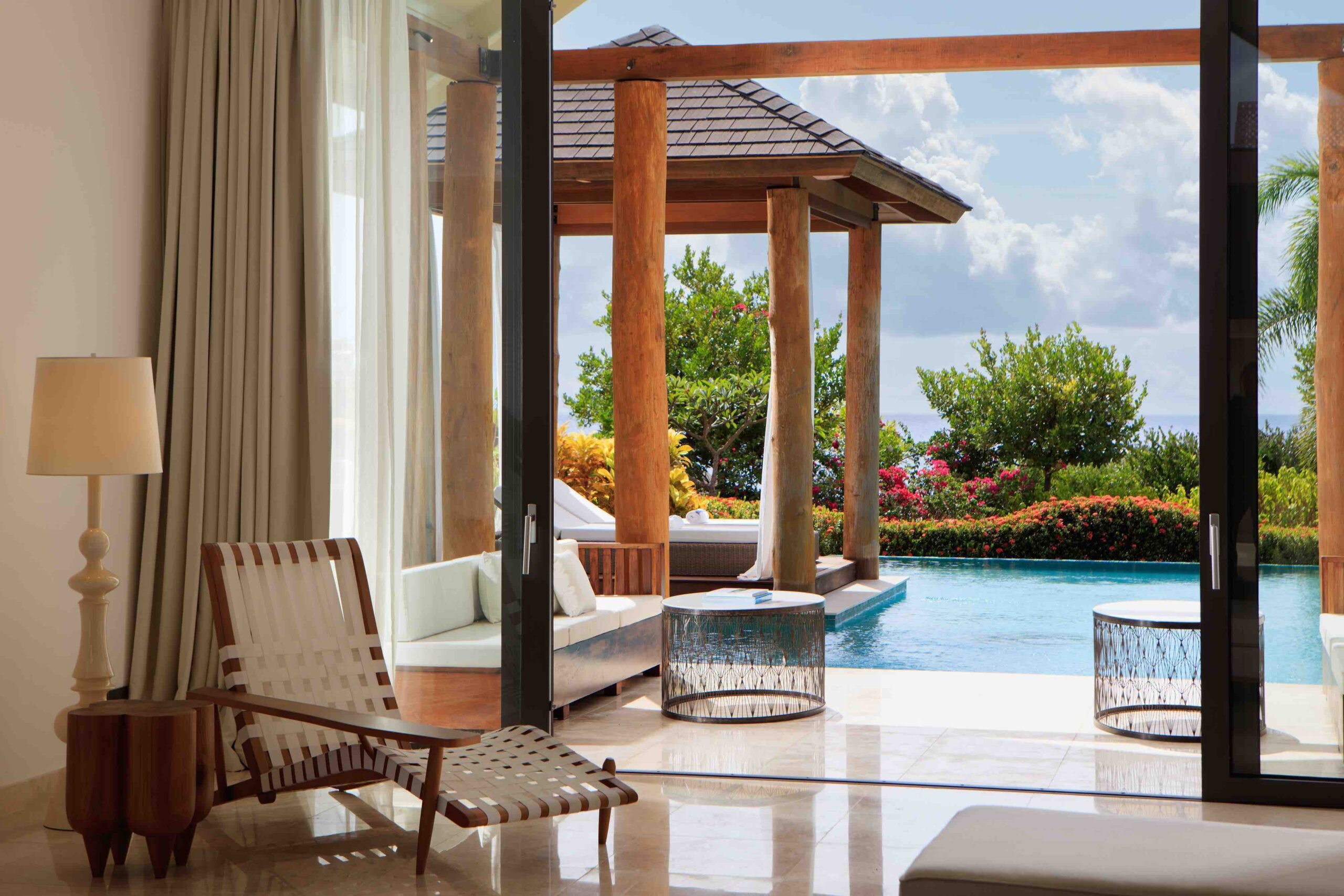 View from a suite at the InterContinental Dominica Continental Dominica Cabrits Resort & Spa